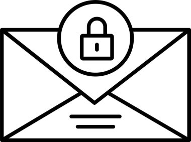 E- posta satırı simgesi tasarımı