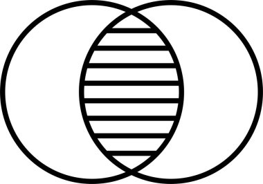 Üst üste Çizgi Simgesi Tasarımı