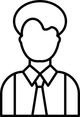 Kişi Satır Simgesi Tasarımı