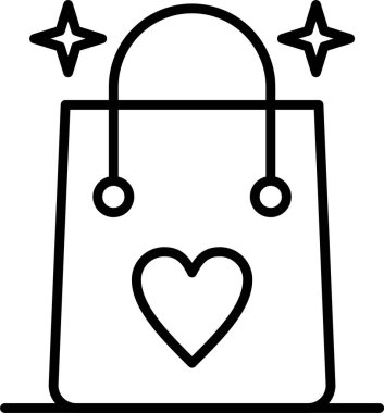 Alışveriş Torbası Simgesi Tasarımı