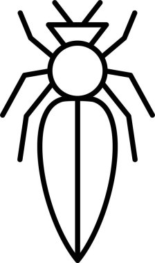 Haşere Satırı Simgesi Tasarımı