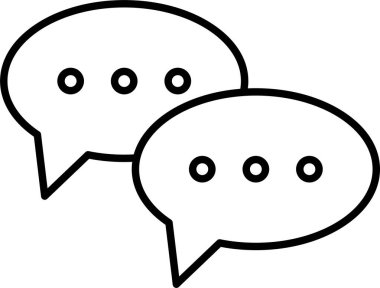 Sohbet Satırı Simgesi Tasarımı