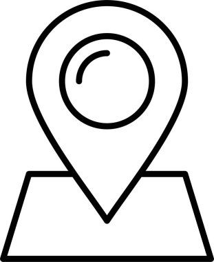 konumu satır simgesi tasarım