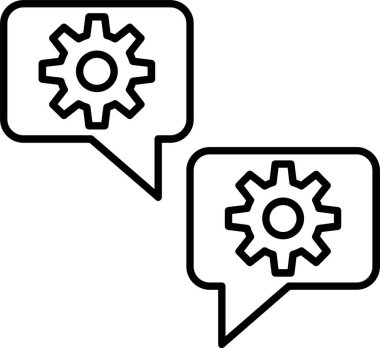 Sohbet Satırı Simgesi Tasarımı