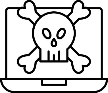 Kötü Yazılım Satırı Simgesi Tasarımı