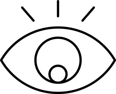 Göz Çizgisi Simgesi Tasarımı