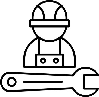 Mekanik Satır Simgesi Tasarımı