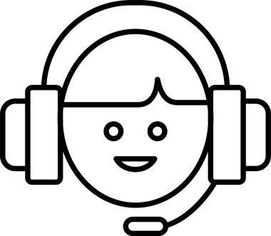 Müşteri Hizmeti Satırı Simge Tasarımı