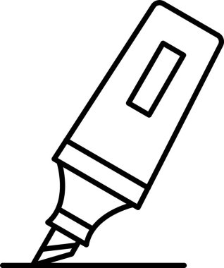 Vurgulayıcı Satır Simgesi Tasarımı