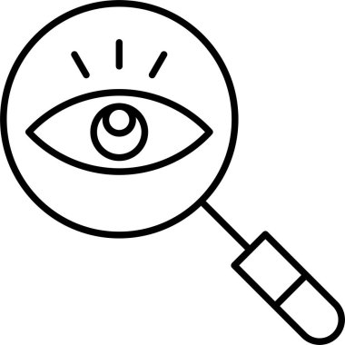 Gözlem Satırı Simgesi Tasarımı