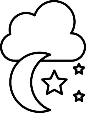 Ay Çizgisi Simgesi Tasarımı