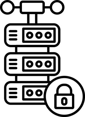 Sunucu satırı simgesi tasarımı