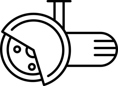 Açılı Öğütücü Satır Simgesi Tasarımı