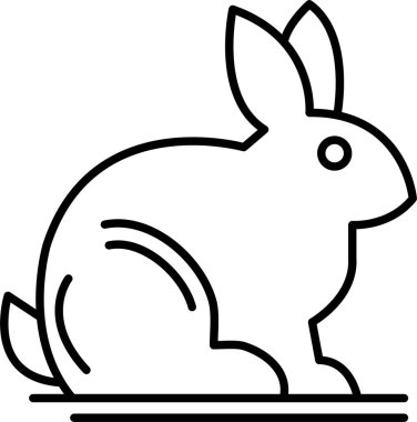 Hayvanlar Çizgisi Simge Tasarımı