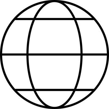Dünya Satır Simgesi Tasarımı