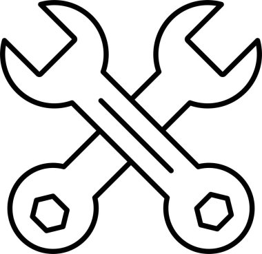 Anahtar çizgisi simgesi tasarımı