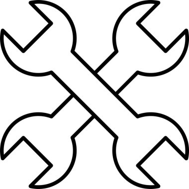 Anahtar çizgisi simgesi tasarımı