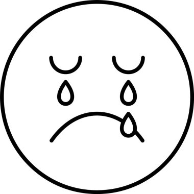 Ağlama Satırı Simgesi Tasarımı