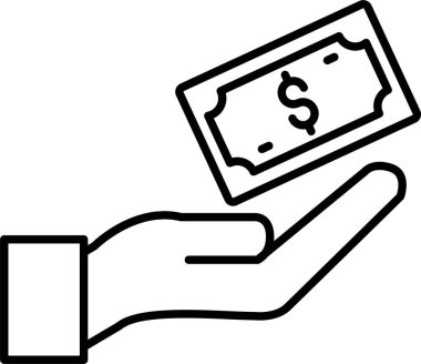 Ödeme Satırı Simgesi Tasarımı