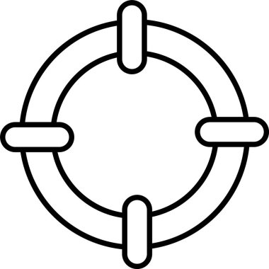 Hedef satır simgesi tasarımı