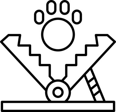 Ayı Tuzak Hattı Simge Tasarımı