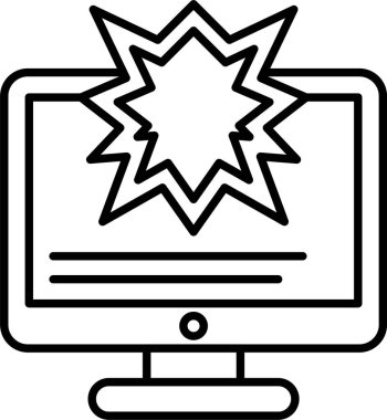 Hasar Çizgisi Simgesi Tasarımı