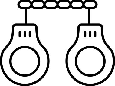 Kelepçe Çizgisi Simge Tasarımı