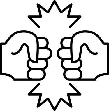 Dövüş Hattı Simgesi Tasarımı