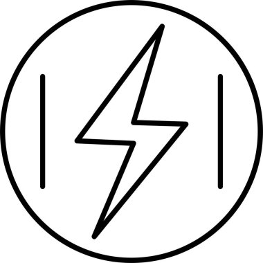 Enerji Hattı Simgesi Tasarımı