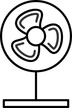 Fan Satırı Simgesi Tasarımı