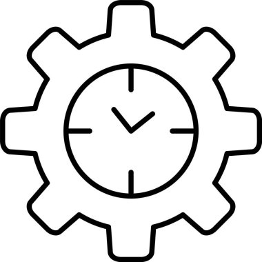 Etkili Zaman Çizgisi Simgesi Tasarımı