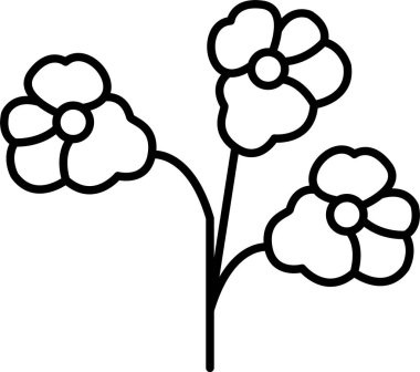 Dogbane Çizgisi Simge Tasarımı