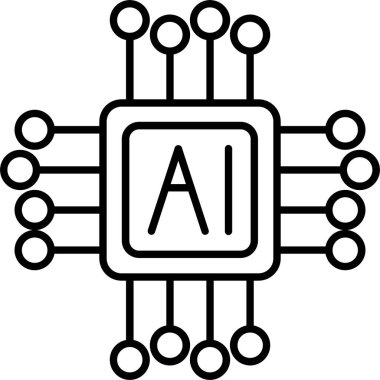 AI Satır Simgesi Tasarımı