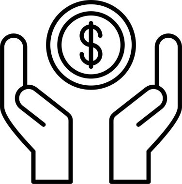 Charity Line Simgesi tasarımı