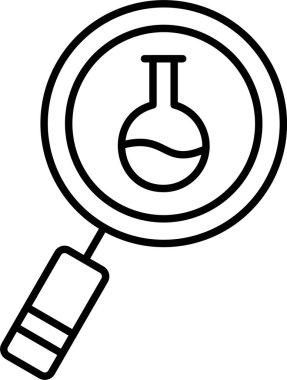 Araştırma Satırı Simgesi Tasarımı