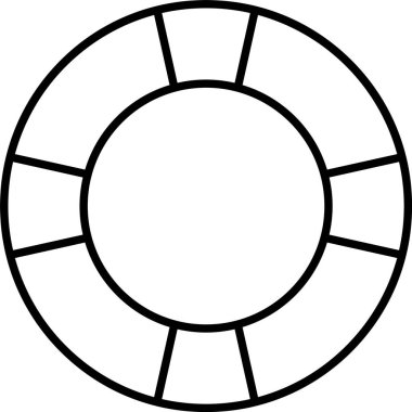 Yaşam Kurtarıcı Satır Simgesi Tasarımı