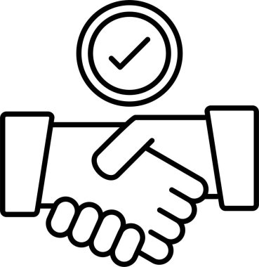 Anlaşma Satırı Simgesi Tasarımı