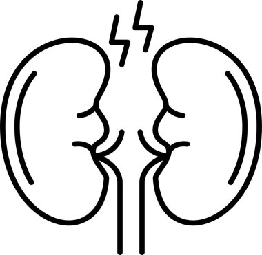 Böbrek Hattı Simgesi Tasarımı