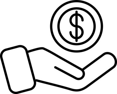 Ödeme Satırı Simgesi Tasarımı