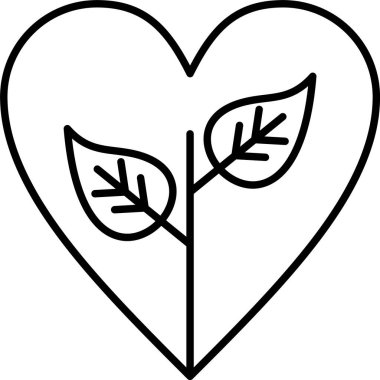 Çevre dostu Satır Simgesi Tasarımı