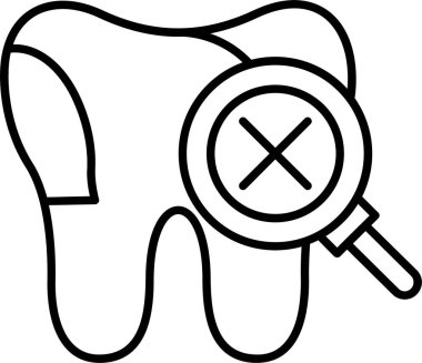 Sağlıksız Diş Hattının Simge Tasarımı