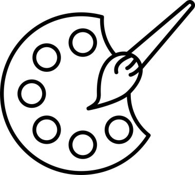 Suluboya Satır Simgesi Tasarımı