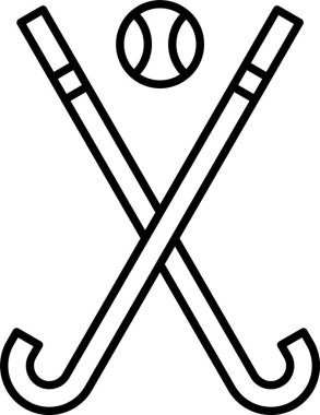 Hokey Çizgisi Simge Tasarımı
