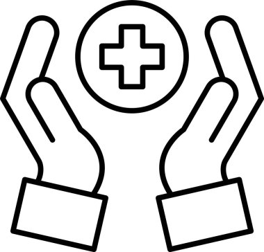 Sağlık Hizmeti Simgesi Tasarımı