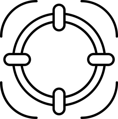 Hedef satır simgesi tasarım