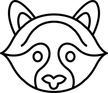 Rakun Satır Simgesi Tasarımı