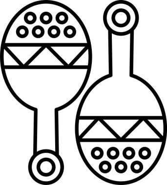 Maracas Satır Simgesi Tasarımı