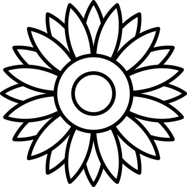 Dahlia Satır Simgesi Tasarımı