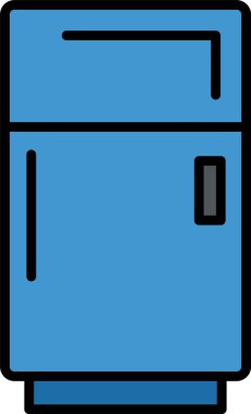 Buzdolabı Satırı Doldurulmuş simge Tasarımı