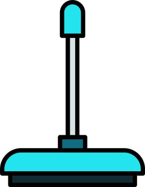 Yer Temizleme Hattı Simge Tasarımı Dolduruldu